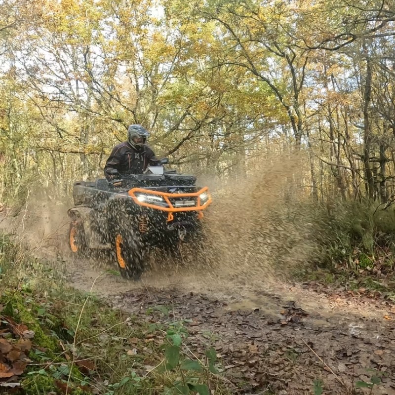 Solo en Quad dans le Tarn-Nord : 80 km d’Aventure et de Paysages à Couper le&nbsp;Souffle